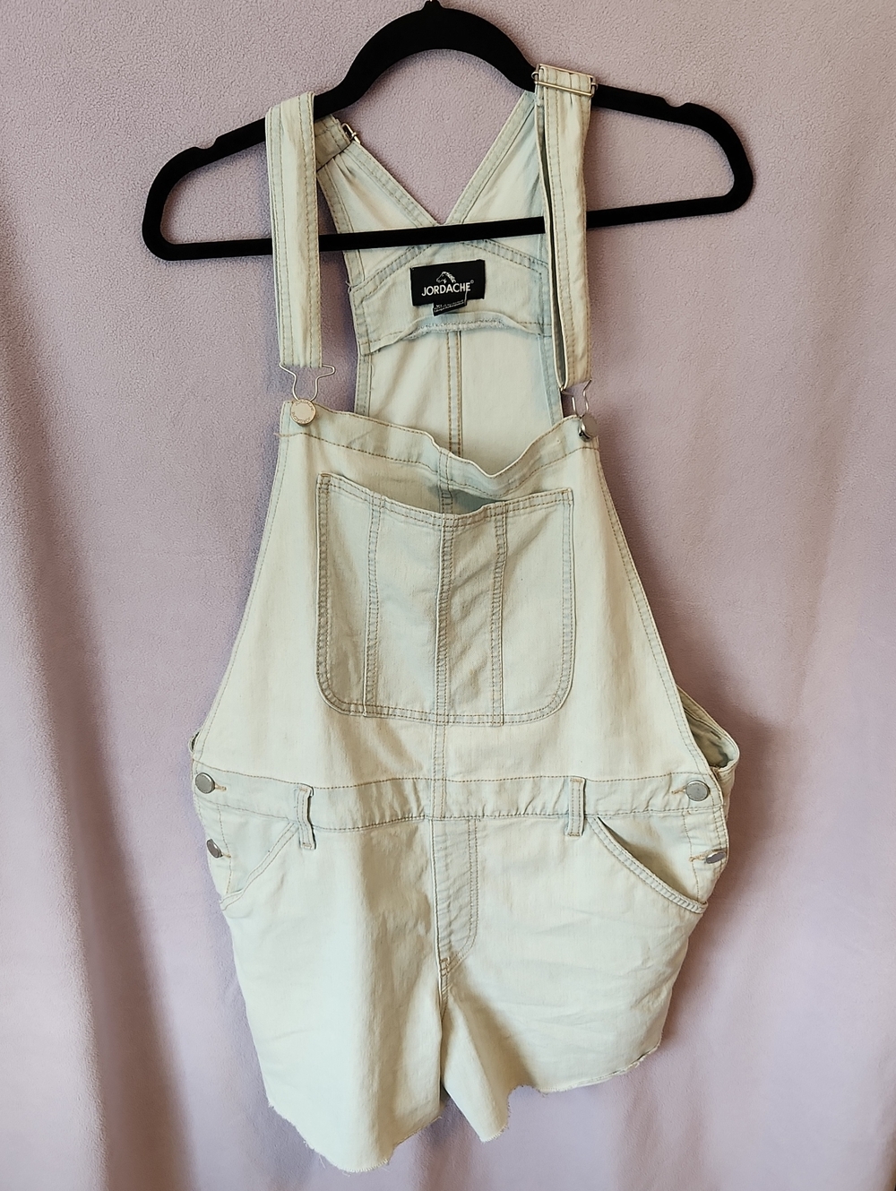 🎀2/$30🎀 Jordache Light Denim Short Overalls